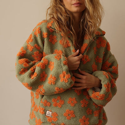 Daisy | Fleece-tröja Bloom