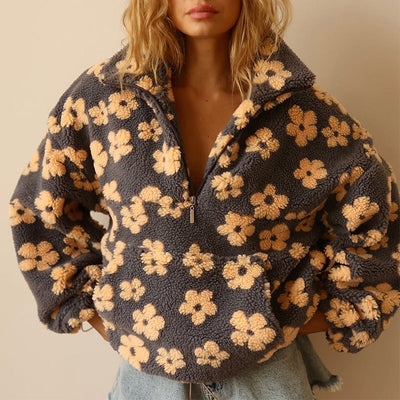 Daisy | Fleece-tröja Bloom