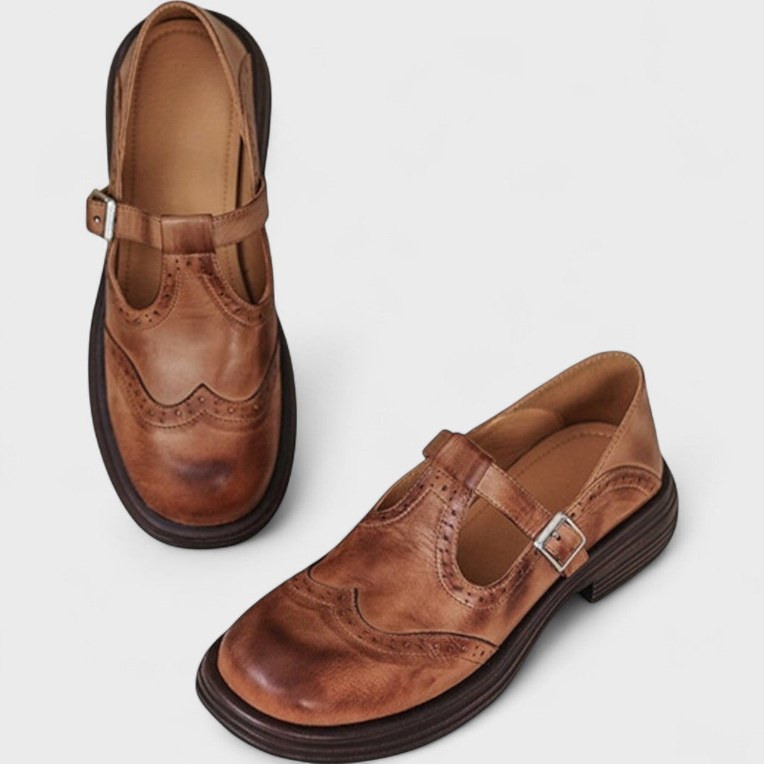 Elisa - Elegans och komfort läderklack